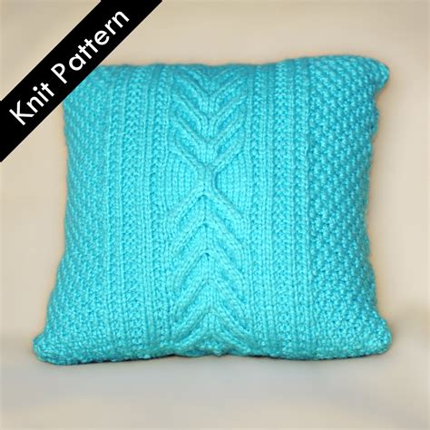 free easy knit pillow patterns